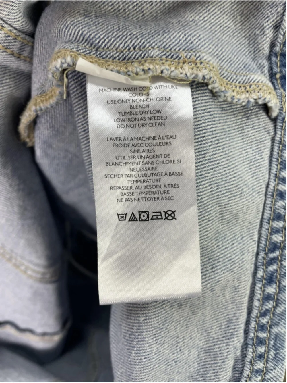 We The Free Skirt Womens 25 Blue Denim A Line Low Rise Side Zip Mini Light Wash